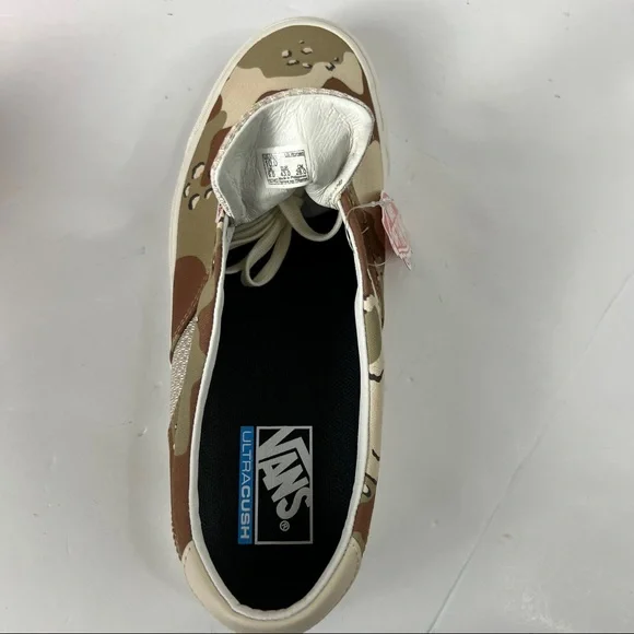 VANS Acer Mesh NI SP Skate Shoes Desert Camo - Picture 5 of 6